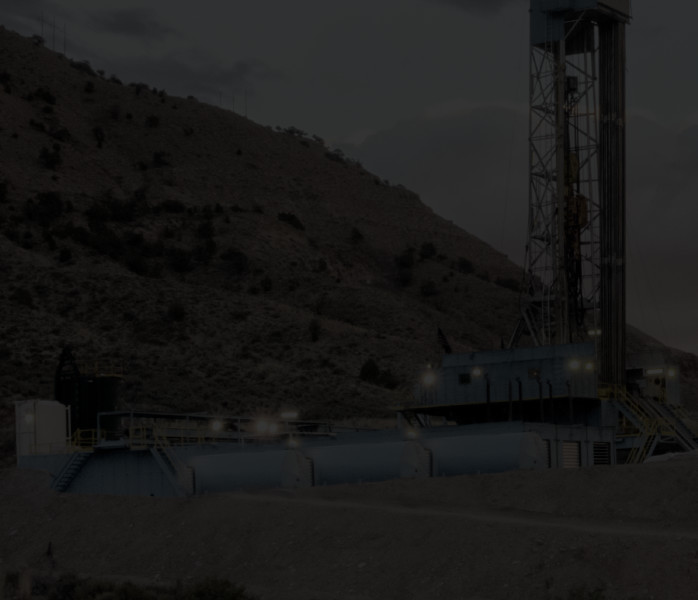 image of oil field
